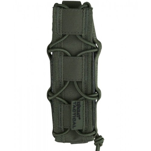 Spec-Ops Extended Pistol Mag Pouch (OD), Manufactured by Kombat UK, this clever pouch is ideal for large pistol or SMG magazines e